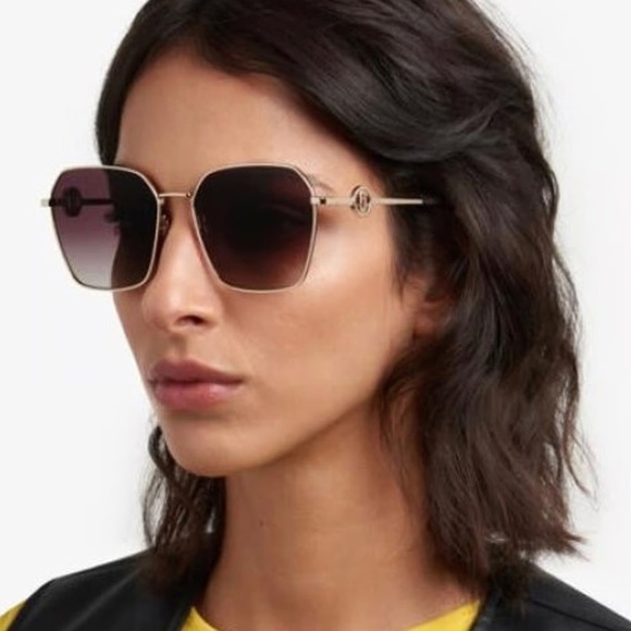 NWT Marc Jacobs Gold Metal Sunglasses